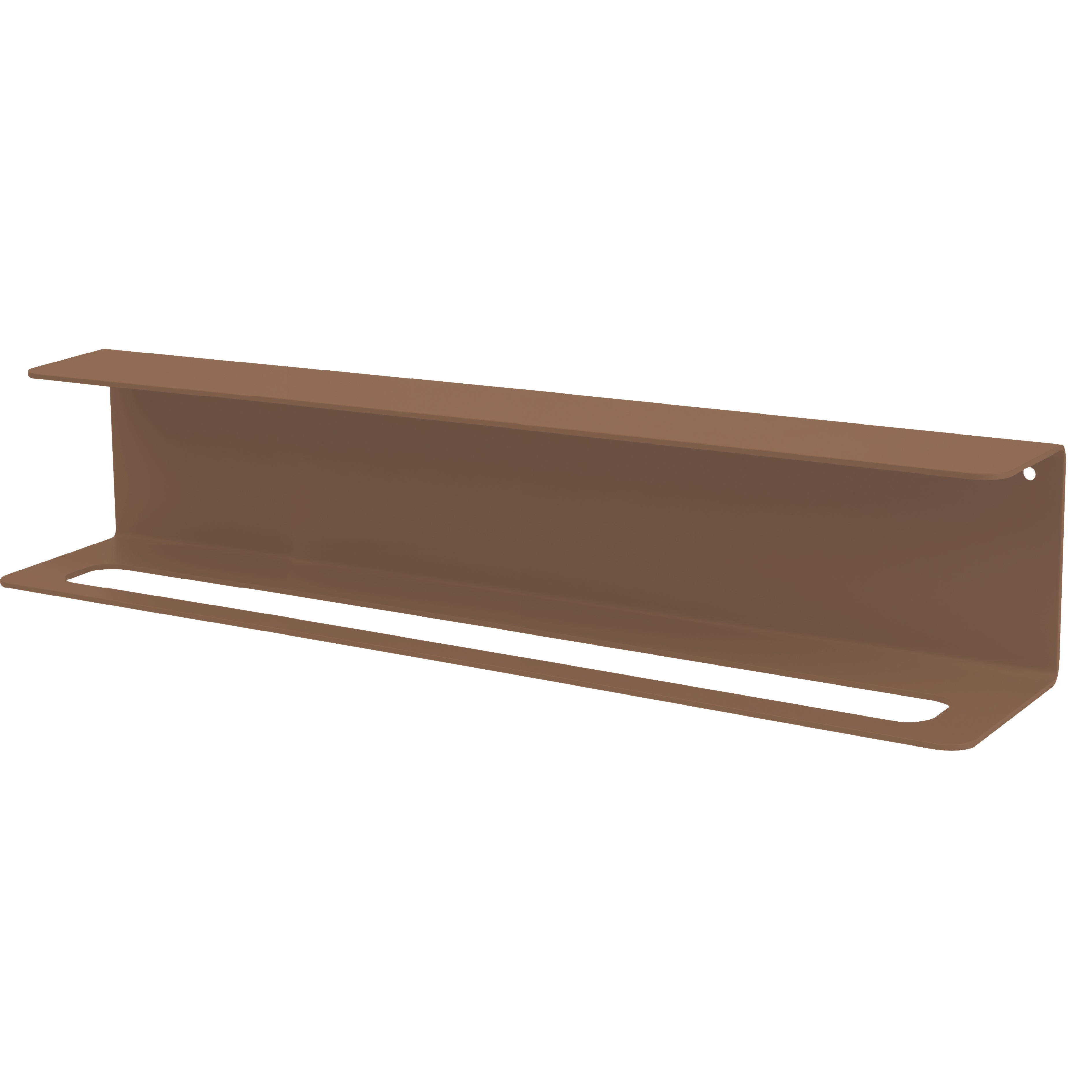 Mensola con porta asciugamani grande - Fluid Shelf Towel large