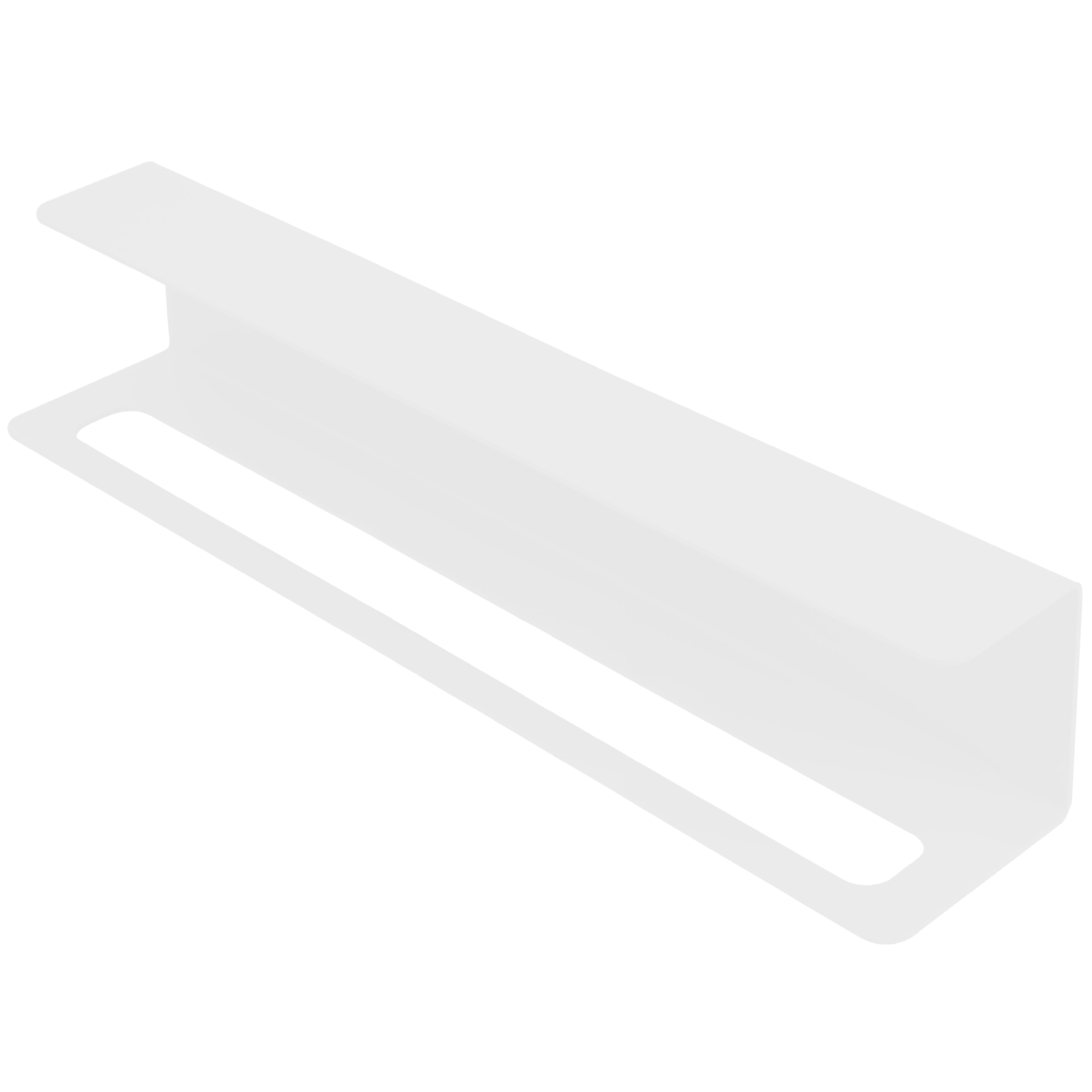 Mensola con porta asciugamani grande - Fluid Shelf Towel large