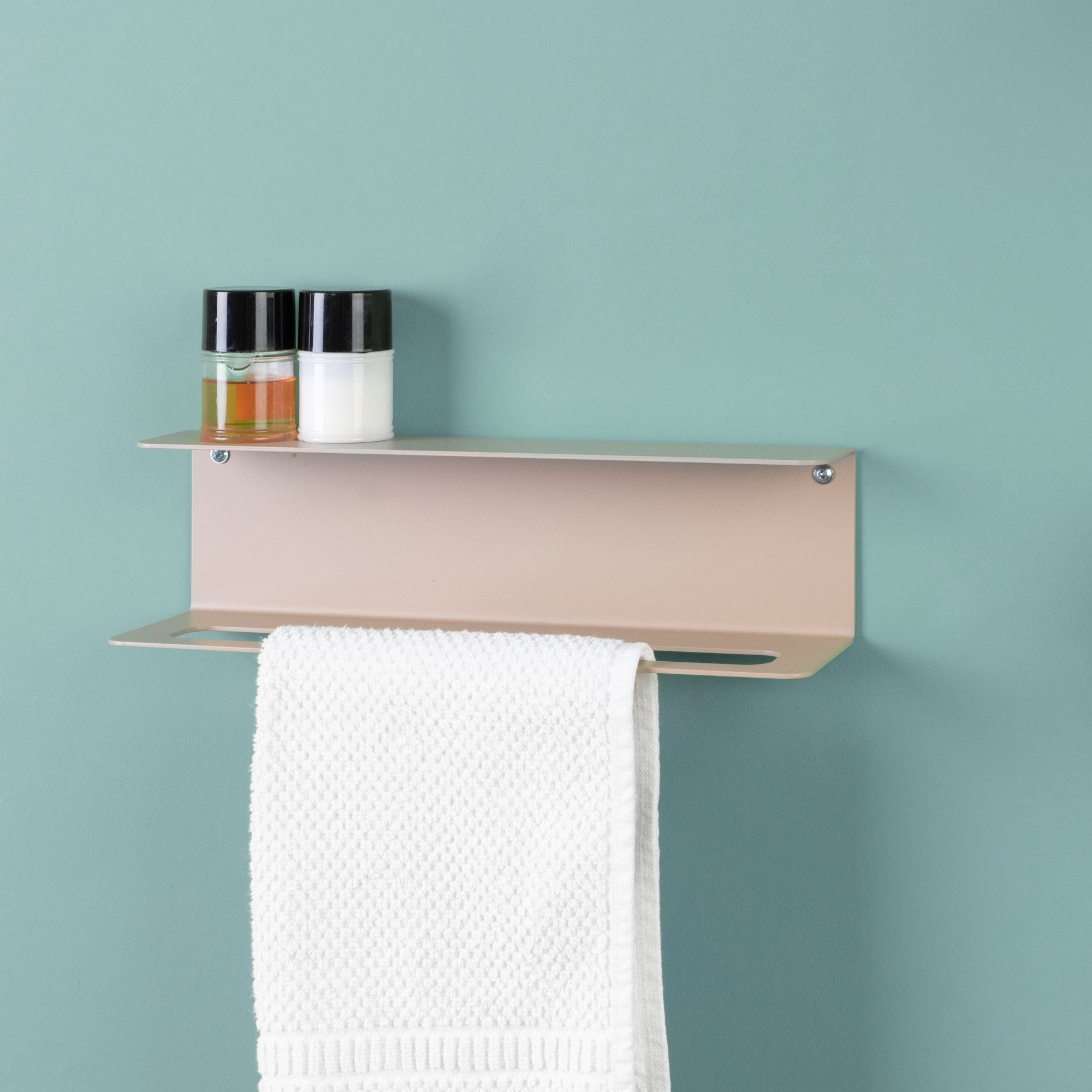 Mensola con porta asciugamano ospiti - Fluid Shelf Towel