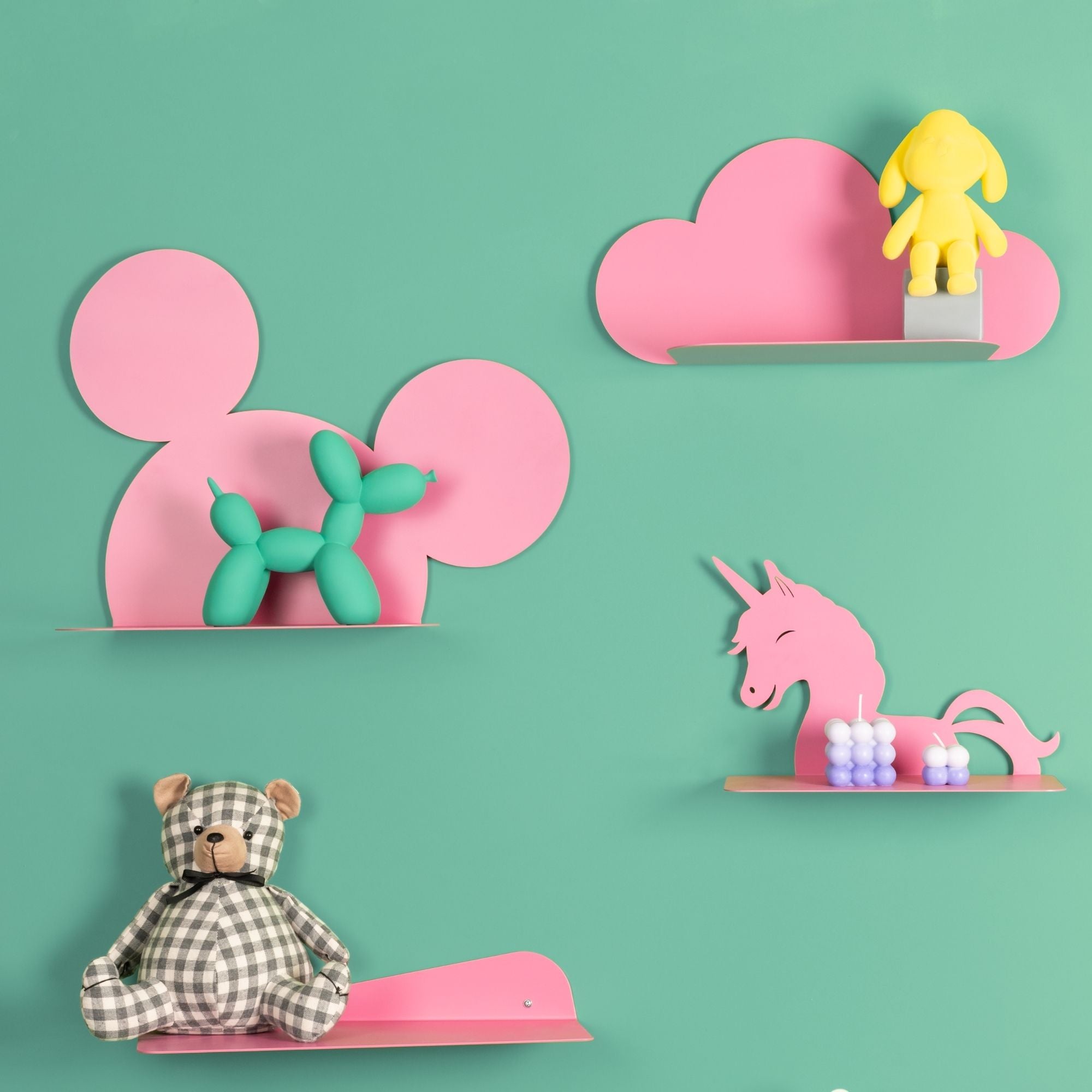 Mensola Unicorno in acciaio - Unicorn Shelf