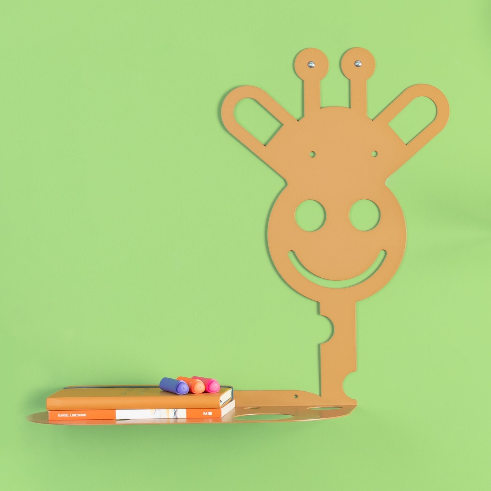 Mensola Giraffa in acciaio - Giraffe Shelf