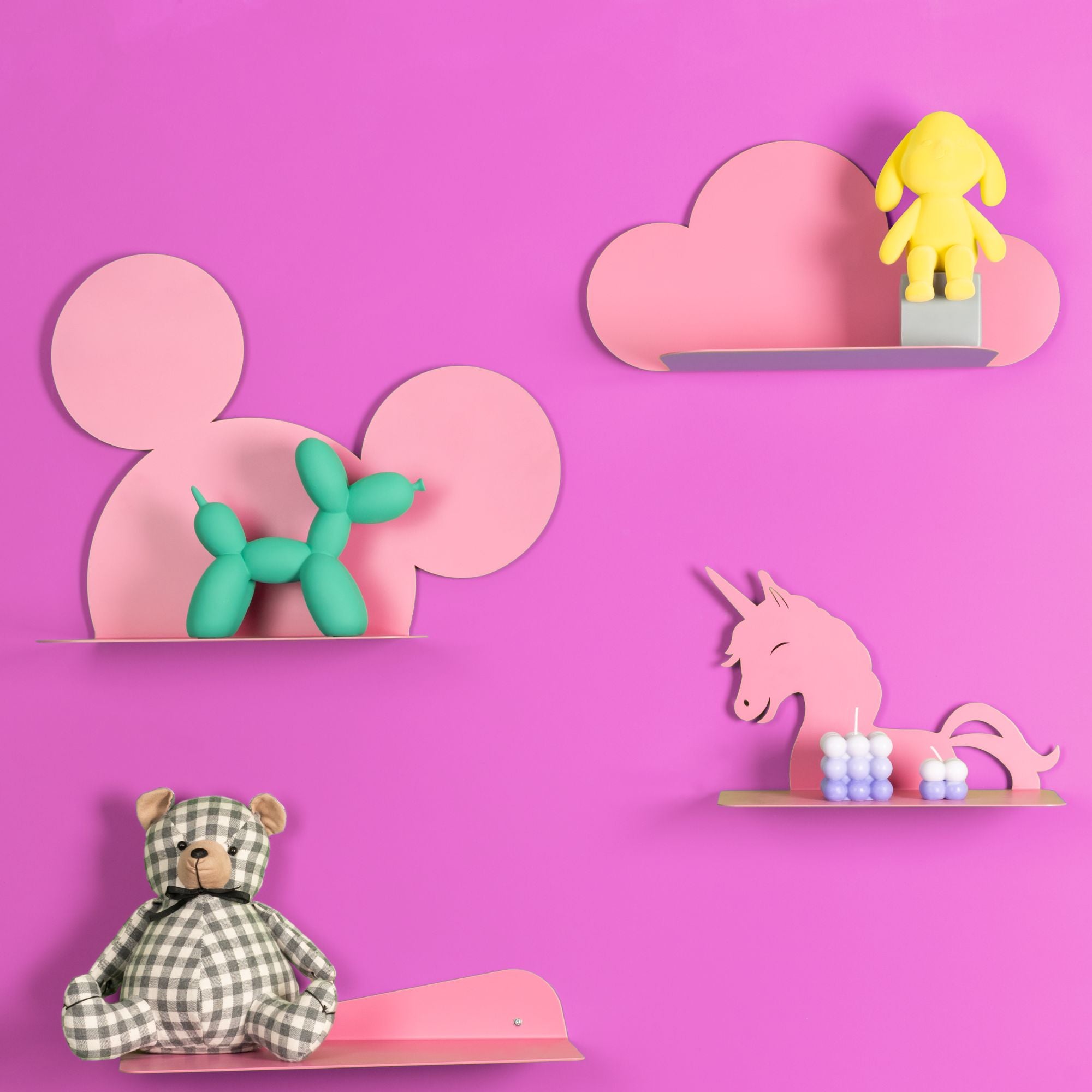 Mensola Unicorno in acciaio - Unicorn Shelf